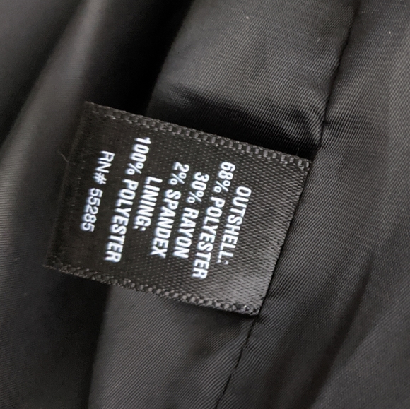 Express Red & Black Houndstooth XS Cropped Jacket - Picture 5 of 8